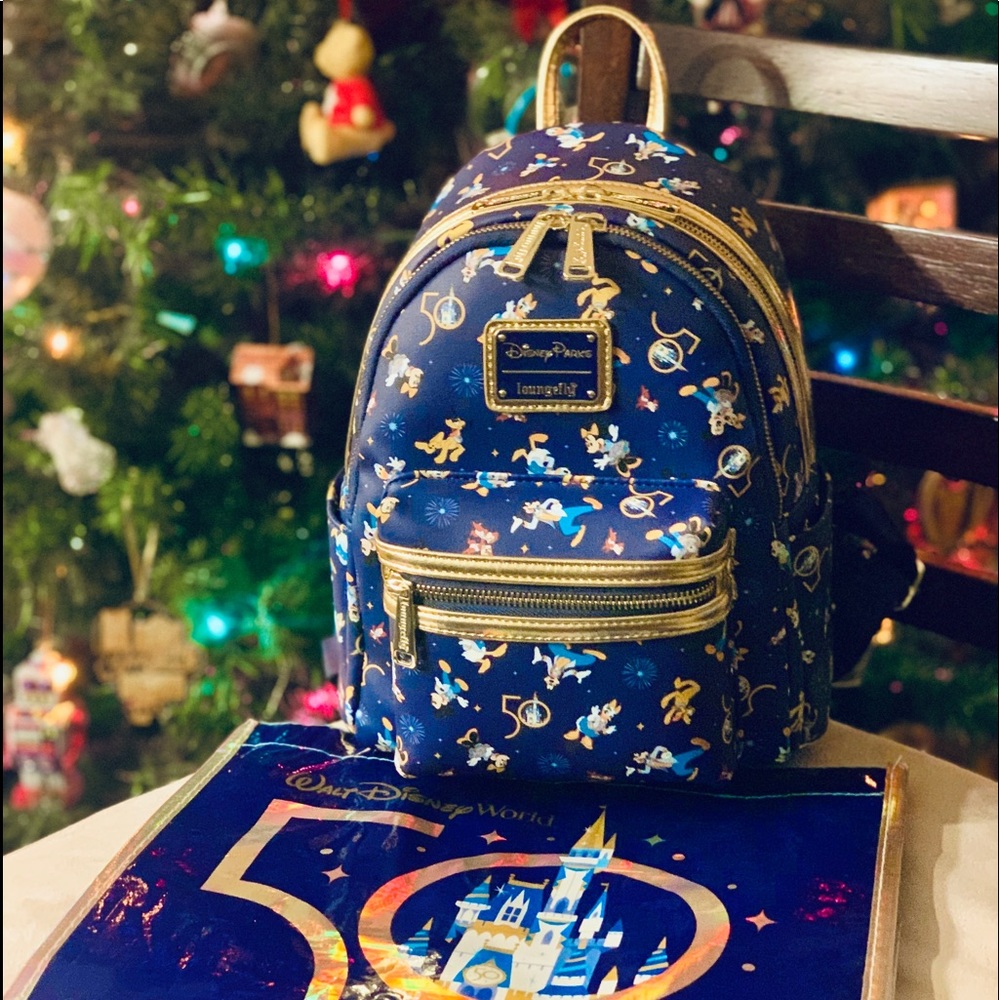 Disney 50th Anniversary Loungefly mini backpack